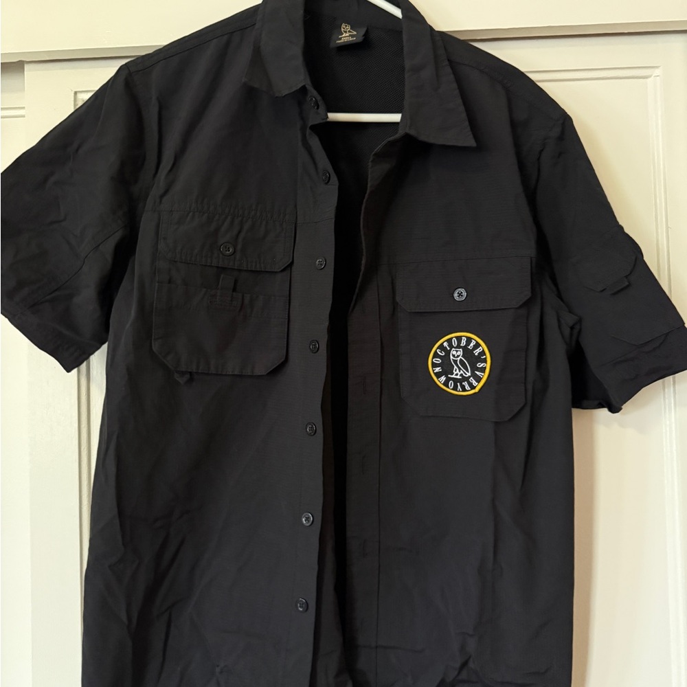OVO Short Sleeve Button-Up Shirt